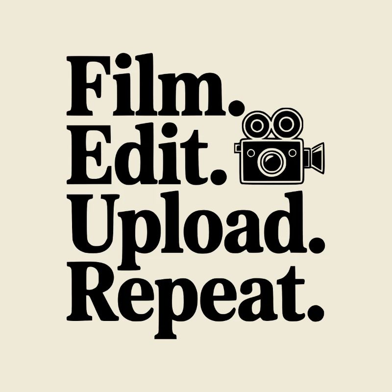 Film. Edit. Upload. Repeat.