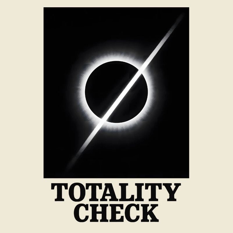 Totality checked | Eclipse