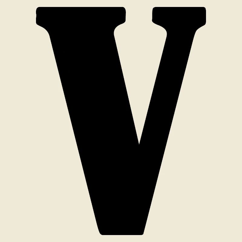 V