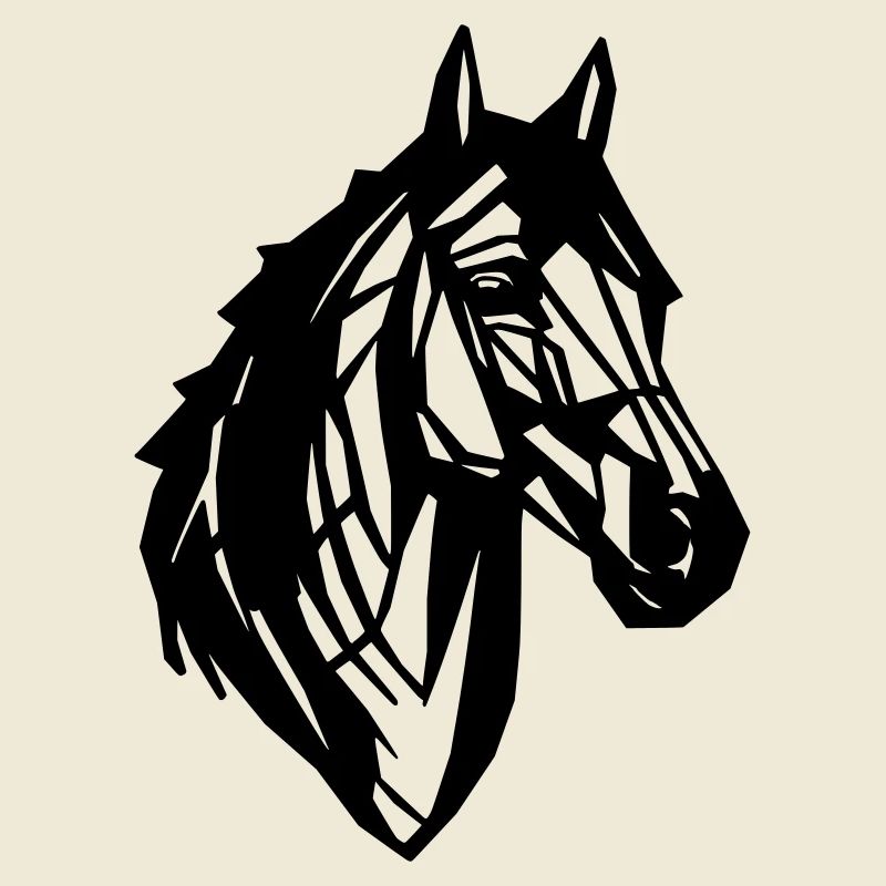 Cheval de conception - dessin vectoriel