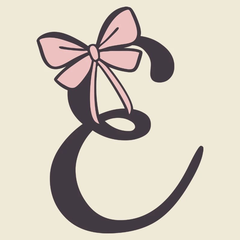 Anfangsbuchstabe E Schleifchen