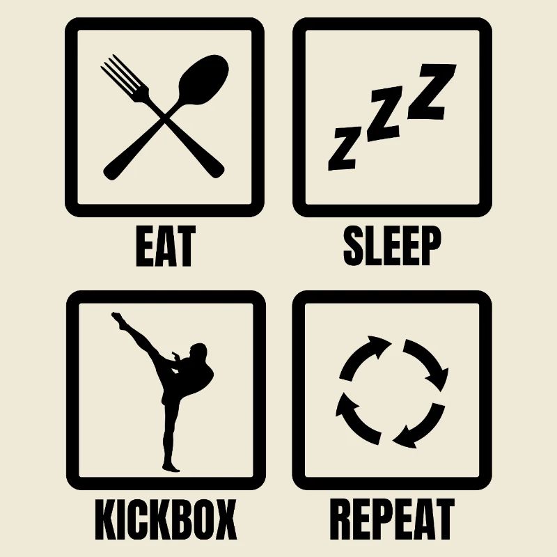 Daily routine for kickboxers