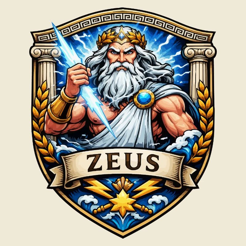 Zeus Donnersturm Schild