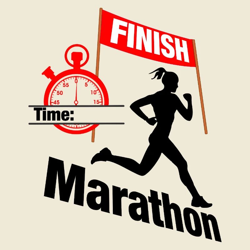 Coureuse marathonienne – Temps de course