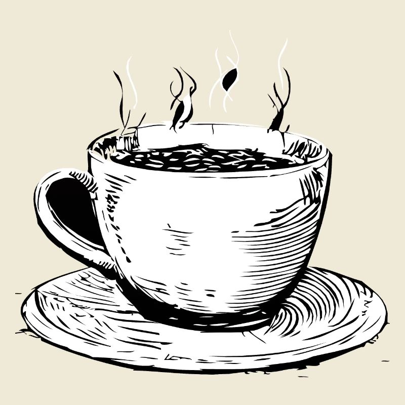 Tazza Caffè Piattino 1