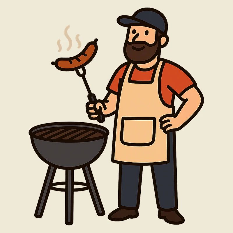 Accogliente serata barbecue con BamBam