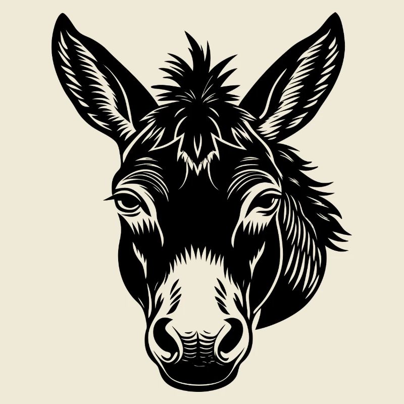 Mule face