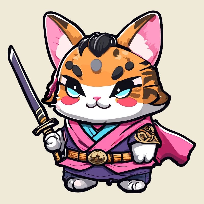 Samurai-Katze #18