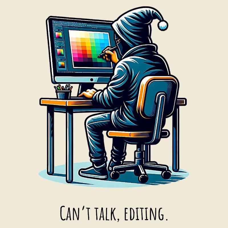 Editing Hacker - Creative in the Tunnel