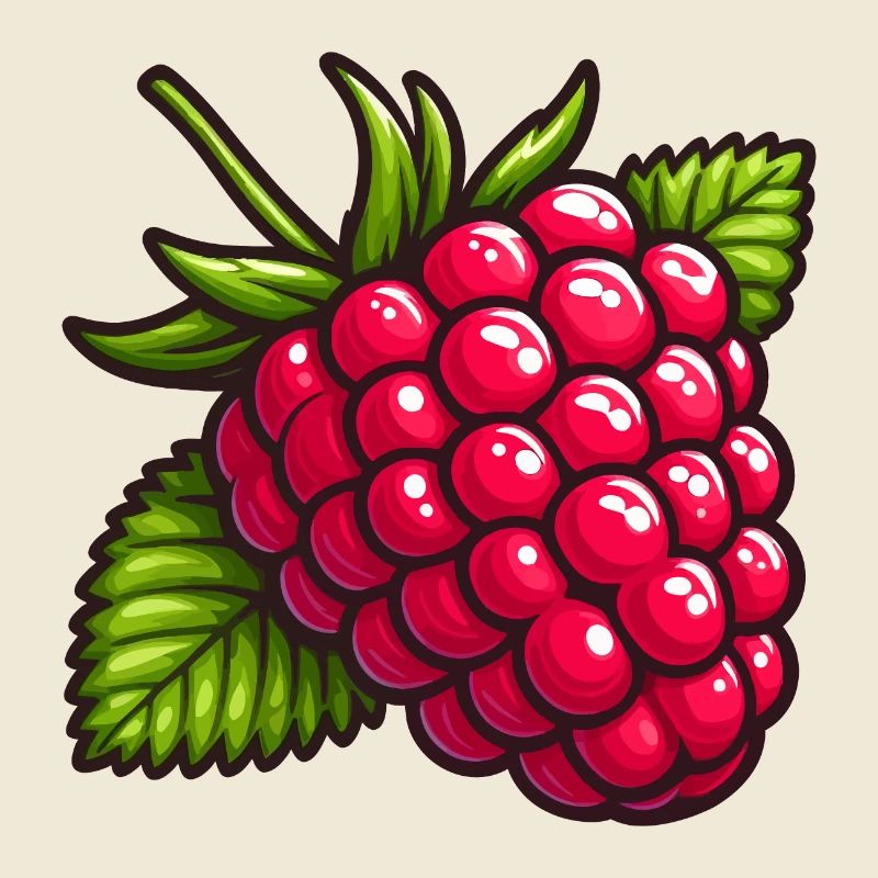 Large Leafy Raspberry