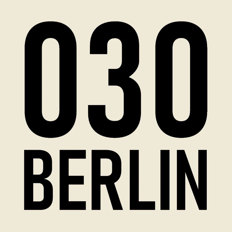 030 - Null Drei Null - Berlin - Area Code - Phone