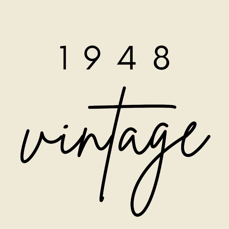 Vintage 1948 Birthday