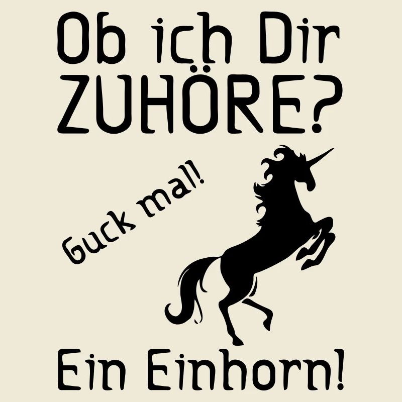 Guck mal! Ein Einhorn! Geschenk