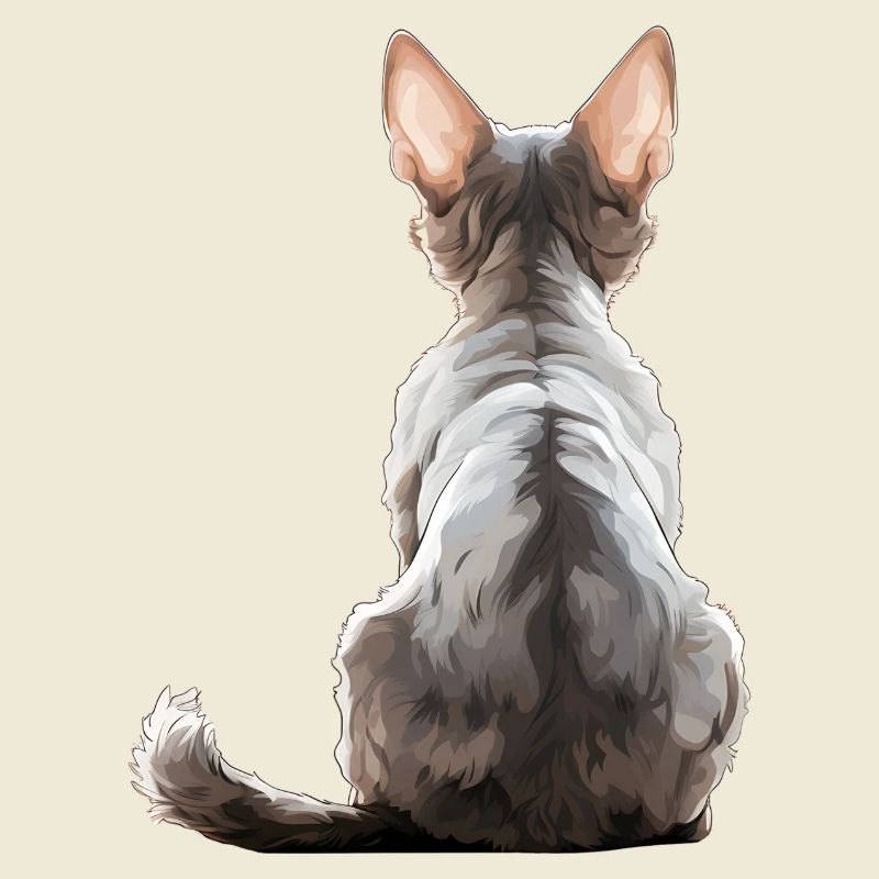 Chat Devon Rex