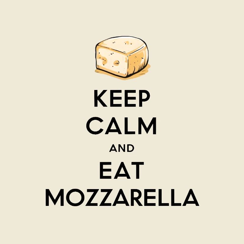 Keep Calm and Eat Mozzarella