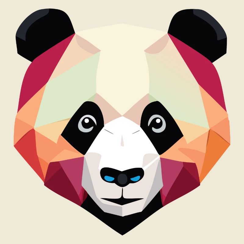 Panda Low Poly