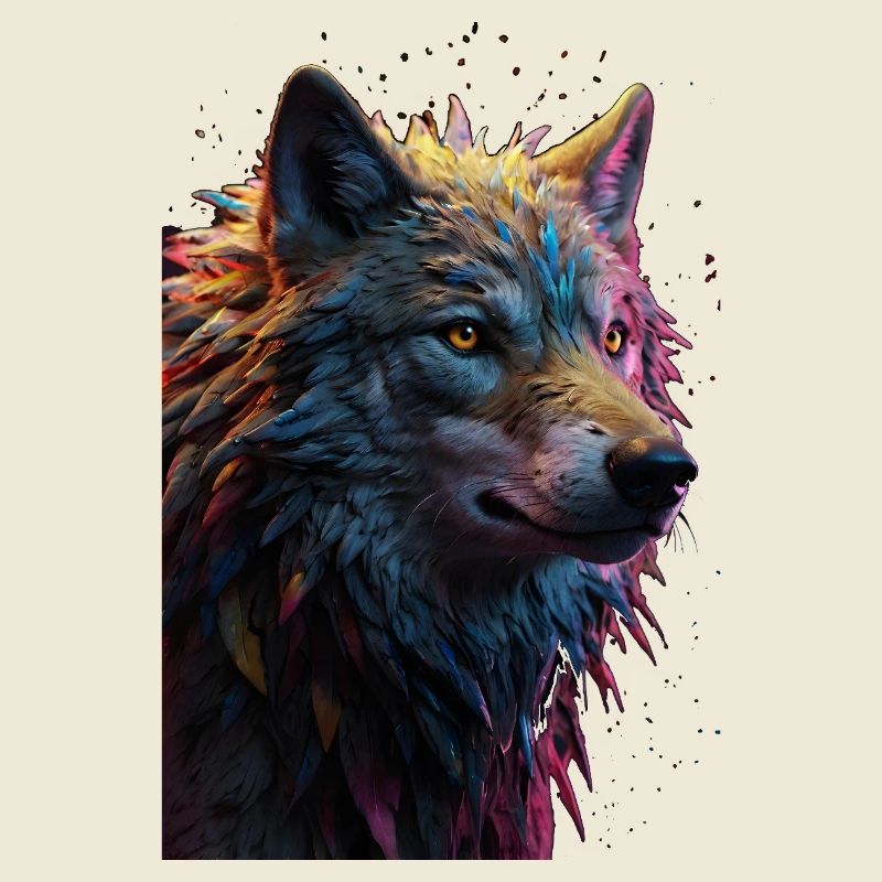 Wolf Wolf Head Predator Gift