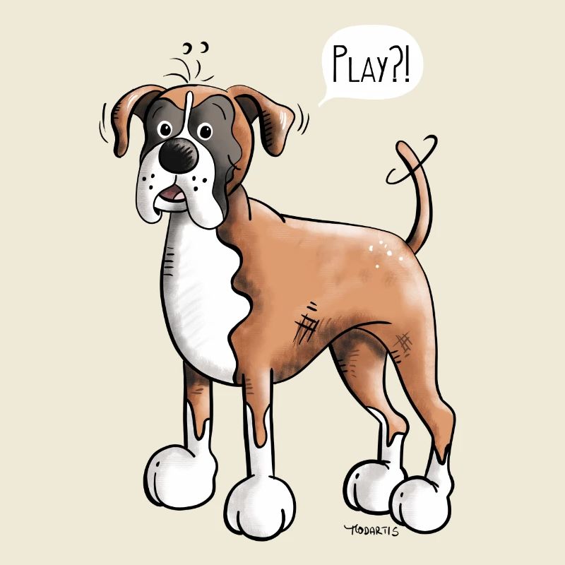 Deutscher Boxer Play