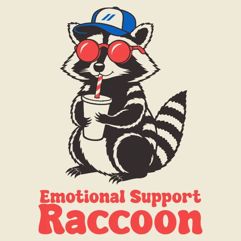 Emotional Support Raccoon 