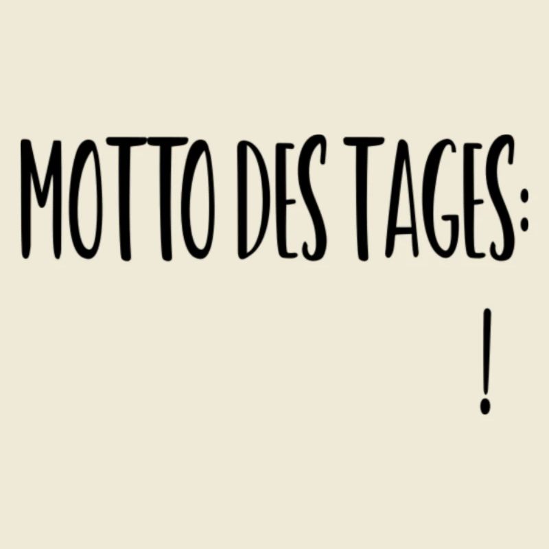 Devise du jour : ___________