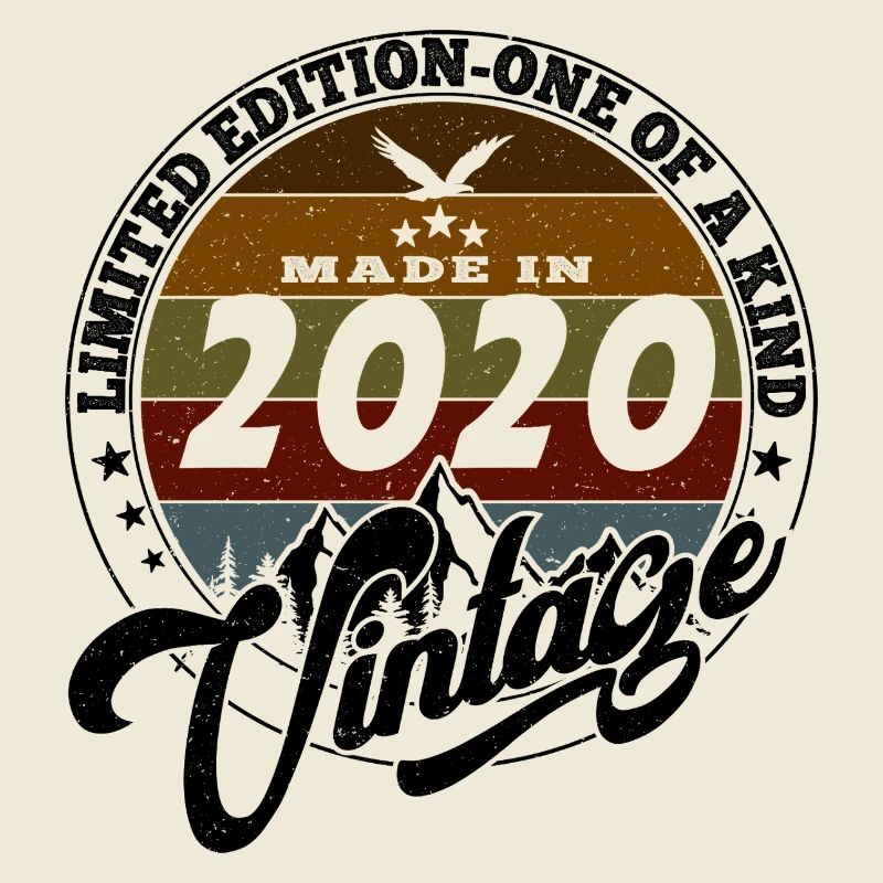 Vintage élégant : 2020 Cadeau rétro 2020 2025