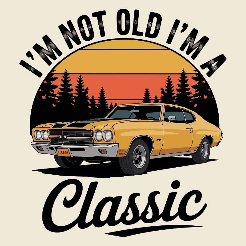 Ich bin nicht alt, ich bin ein klassischer Oldtimer