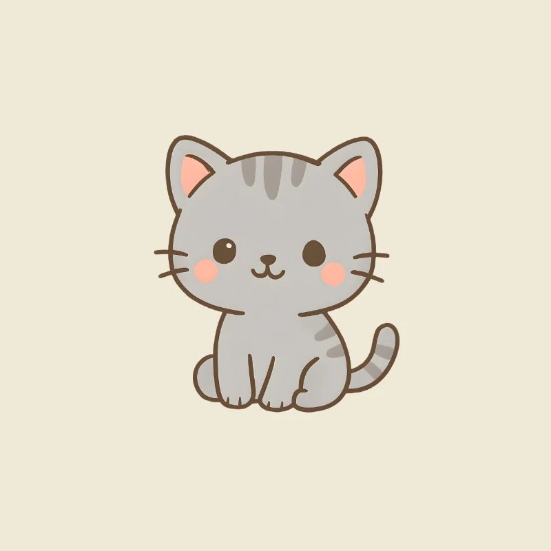 Conception de motif électrique de chat mignon