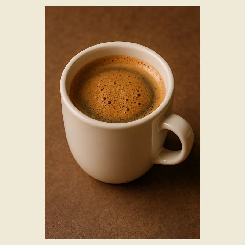 Une tasse de café