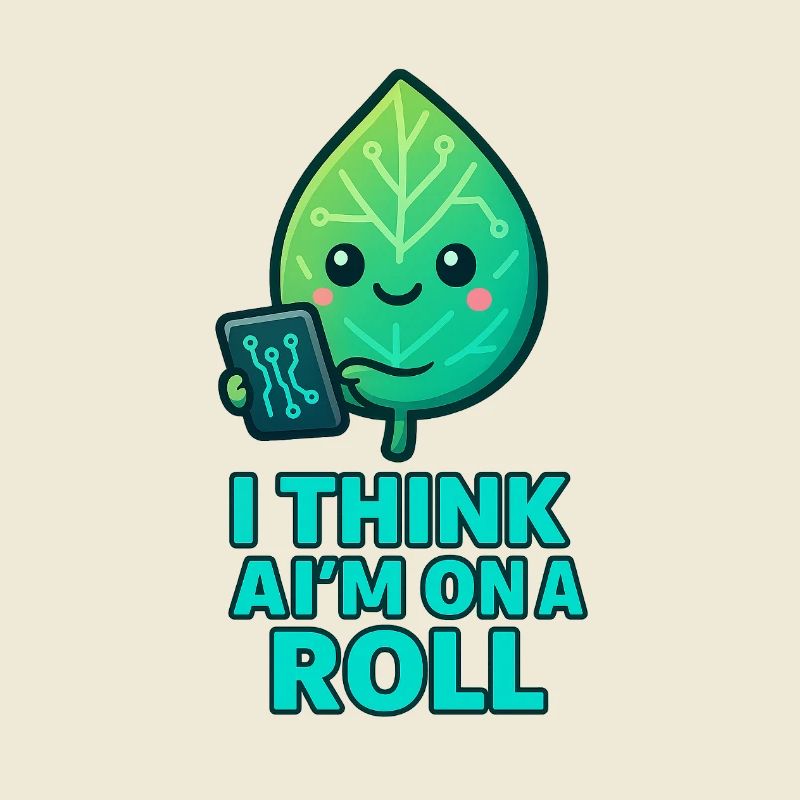 Leaf Tech Pun I Think I'm on a Roll