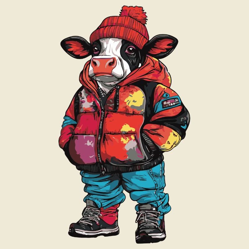 Mode d’hiver de vache