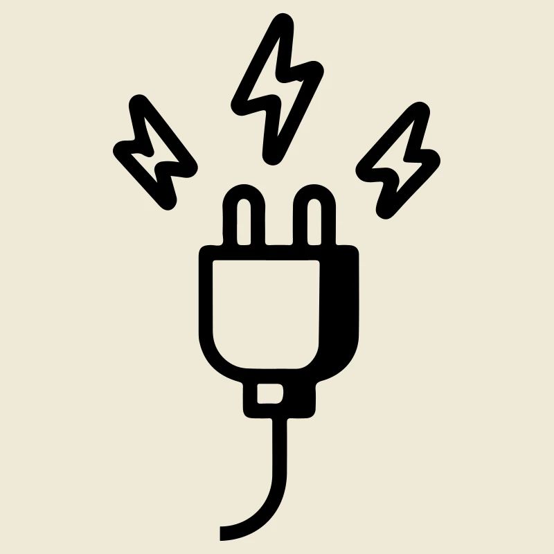Strom Stecker Symbol
