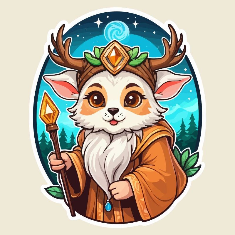 Druide Mignon Illustration
