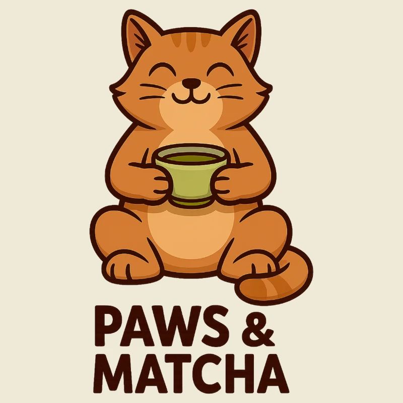 Pfoten & Matcha Katze