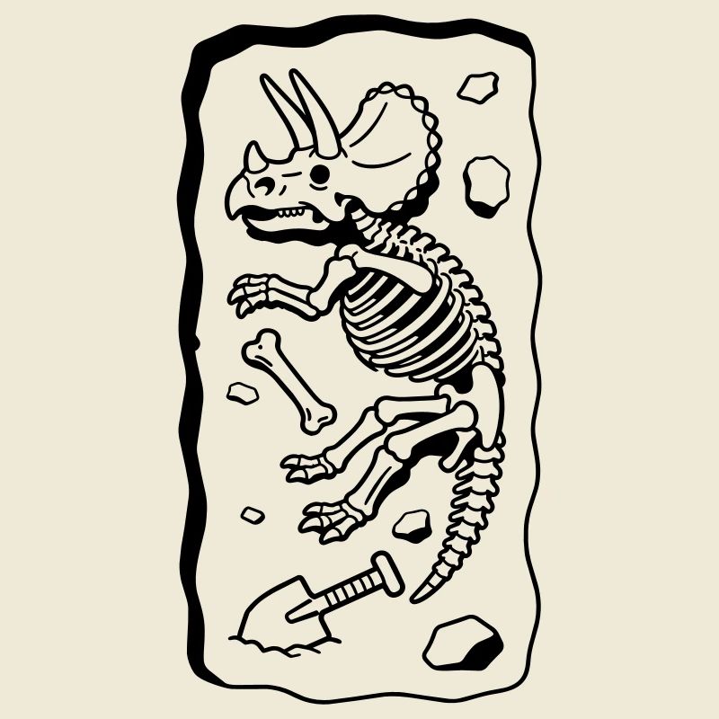 Triceratops Bones