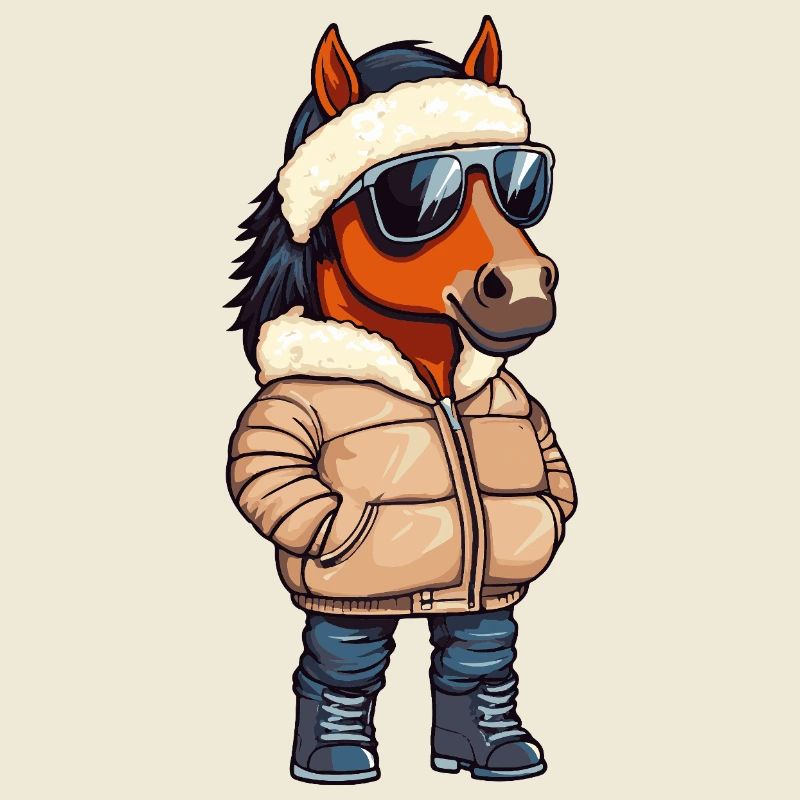 Horse Cool Comic