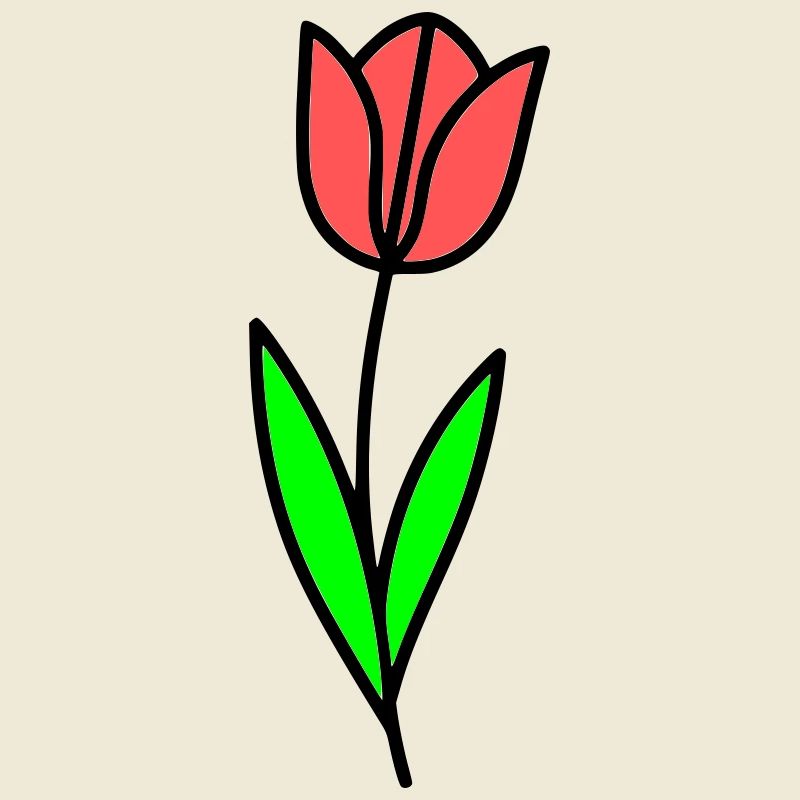 Bande dessinée Tulip Fleur