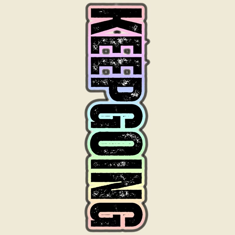 KEEP GOING - Thème vertical pastel