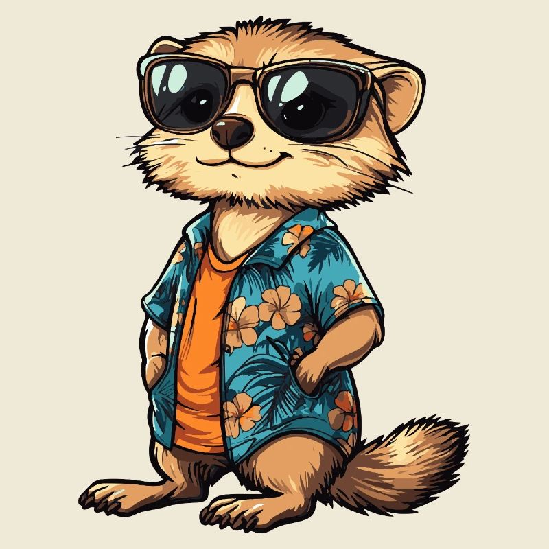 Erdmännchen Cool Sommer