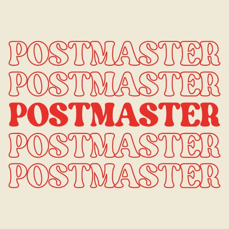 Maître de poste, facteur, directeur de bureau de poste
