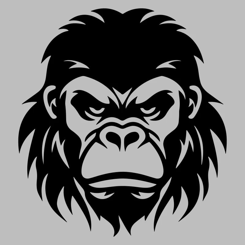 Gorilla Kopf