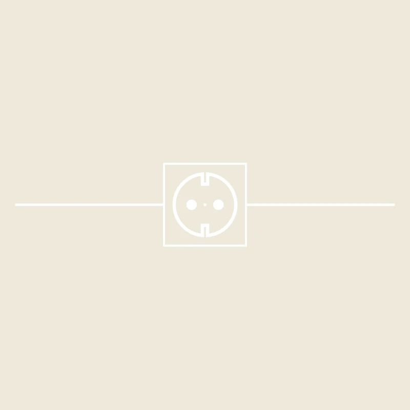 Steckdose Logo Strom Elektriker