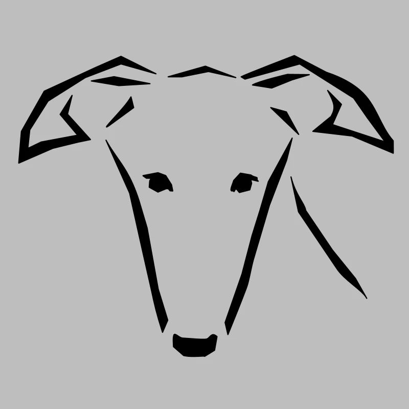 Greyhound head