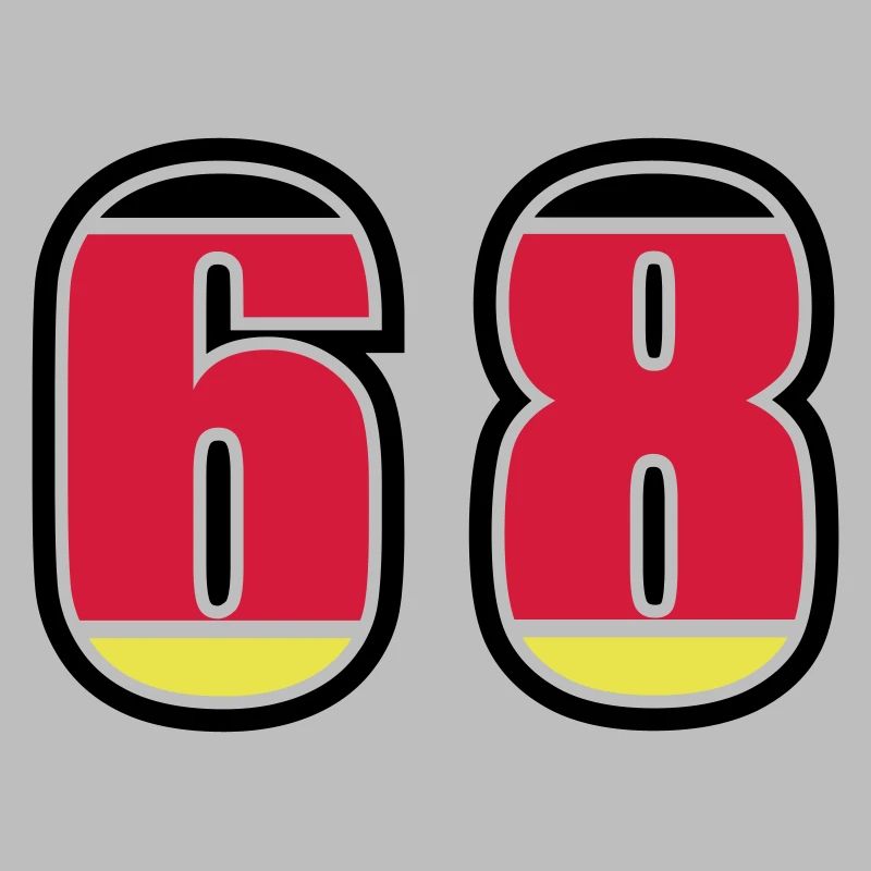 68 Numéro Allemagne Jersey