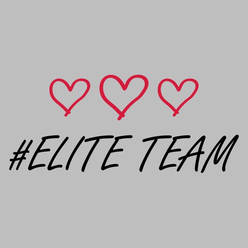 Elite Team Heart Love