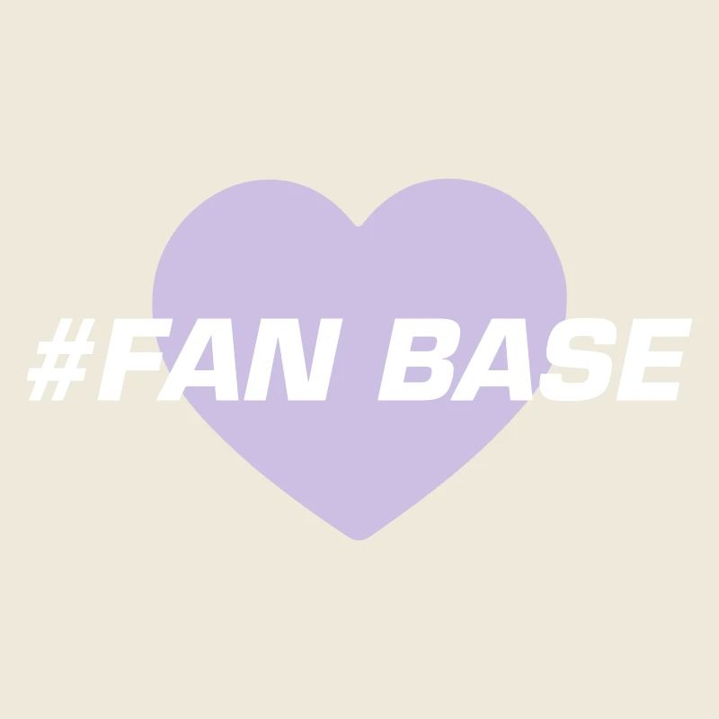 Fan Base Heart Love