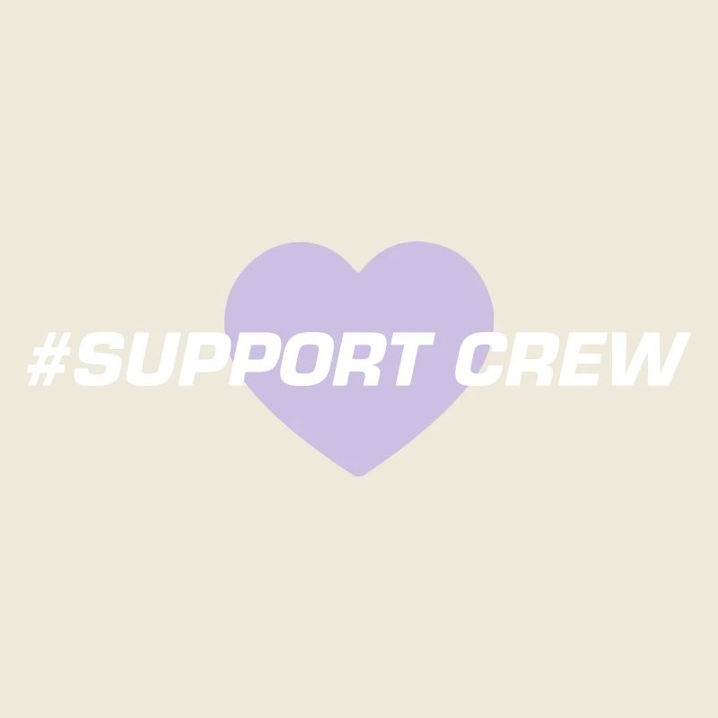 Support Crew Herz Liebe