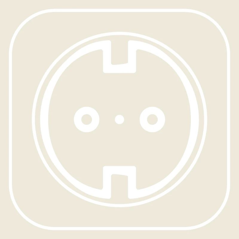 Steckdose Icon Elektriker