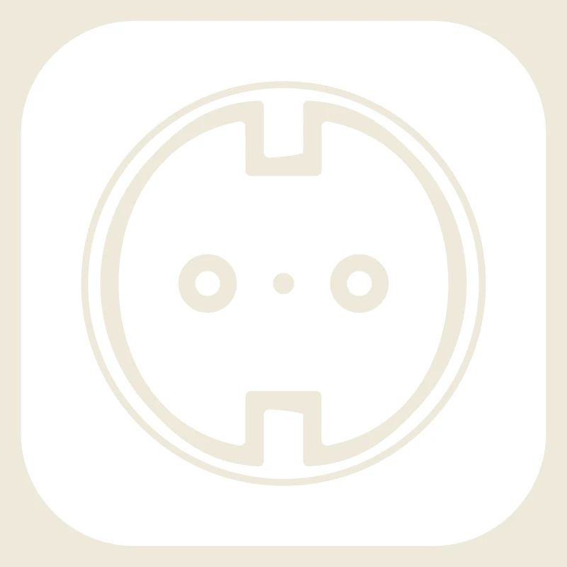 Steckdose Icon Elektriker