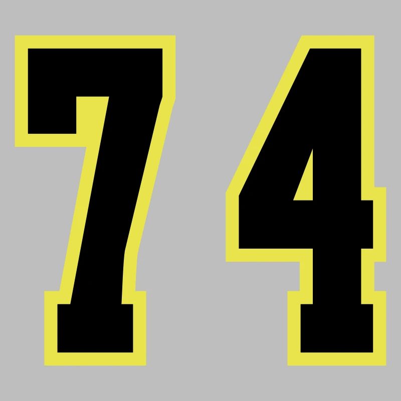 74 Number Jersey