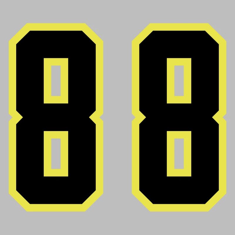 Maillot à numéros 88